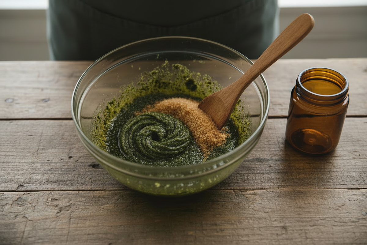 Herbal Body and Face Scrub