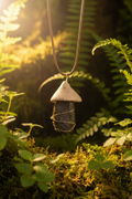 Oregon Limpet Mushroom Necklace
